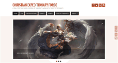 Desktop Screenshot of christianforce.net